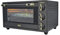 TM Electron EASYBAKE TMPHO020RAN minihorno diseño retro con función de freidora sin aceite, 20litros, temperatura regulable 80ºC a 250ºC, 5 funciones, incluye 4 accesorios.
