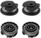 Viilich 4pcs Strimmer Spool Compatible with Bosch EasyGrassCut Art 23 SL 26 SL Art 23-28 Art 2300 Art Easy Grass Trimmer,Strimmer Wire Replacement for Bosch Spool F016800569/F016800385