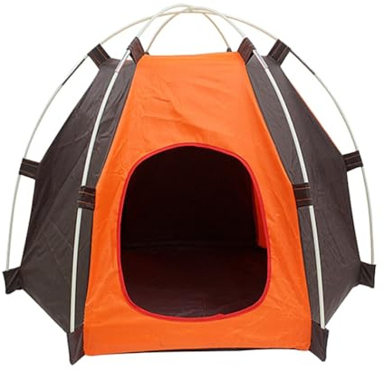 minkissy Waterproof Foldable Pet Tent 21X28X22 Inch Portable Dog House Kennel for Small Dogs Puppies Cats Indoor Outdoor Shelter