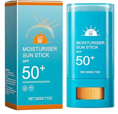 Sunblock Stick SPF 50 PA+++, Sun Cream SPF50+ for Face & Body, Waterproof Sun Stick, High Protection Travel Size Sun Cream (Blue SIze, Sun Protection Factor (SPF), 50)