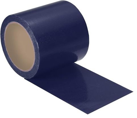 PATIKIL Ruban Adhésif Gaffers Tape 4 Pouces x 22 Yards, Ruban de Sol Gaffer Imperméable sans Résidu, Non Réfléchissant, Facile à Déchirer pour une Utilisation en Photographie, Bleu Marine