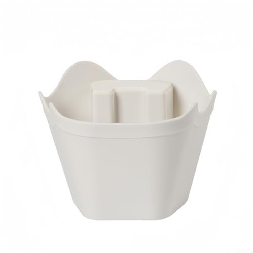 CNANRNANC Serbatoio per colonne di caffè per raccolta e riciclaggio di fondi di caffè (bianco)