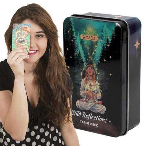 Wild Reflections Tarot cartas para adultos y principiantes, adivinación del destino, reflexiones salvajes, mazo de Tarot