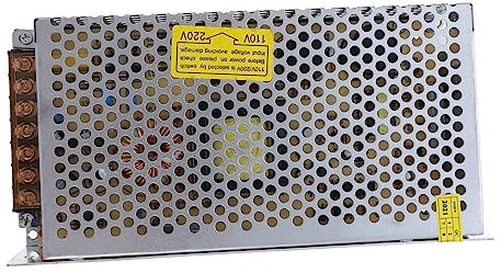 BELLIFFY 12v Regulated Power Supply Adapter for Cctv Radio Computer Projects Compact Efficient Safe Voltage Converter Polished for Use