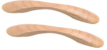 Maniglie per mobili in Legno, Maniglie per cassetti in Legno massello, ferramenta per mobili, Maniglie per Porte di armadi e cassetti in Legno Naturale