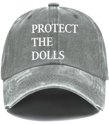 Protect The Dolls Hats Protect The Doll Baseball Caps Grå, Grå, one size