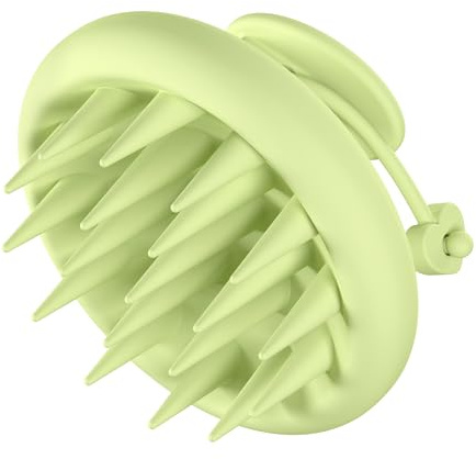 Roycederm Scalp Massager Brush Hair Scrubber – Soft Silicone Shampoo Brush for Scalp Care, Itchy Relief & Deep Cleansing – Ideal for Dandruff, Seborrheic Dermatitis & Scrub Use