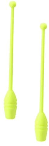 KOMBIUDA Turnstab 35cm Aus Kunststoff – Rhythmische Sportgymnastik Stöcke Für Kinder Und Erwachsene Trainingsgerät Für Gymnastik Teamtraining Und Wettkampf