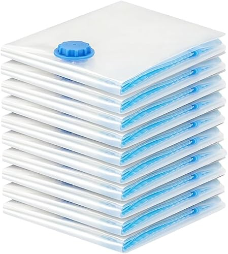 Vacuum Storage Bags Jumbo 4 Pack Extra Large (100 x 130) cm | Strong Space Saver Compression Bags XXL | Vacuum Pack Bags for Duvet, Bedding, Quilts, Clothes, Comforters & Pillows – Save Storage space