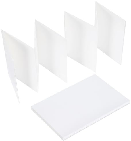 PH PandaHall Juego de 2 cuadernos de acuarela para concertina, libro de acuarela, tapa dura, libro plegable para viajes al aire libre, 13 x 19 cm