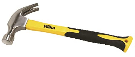Hilka 60201720 20OZ Claw Hammer Fibre Glass SHAF,Black
