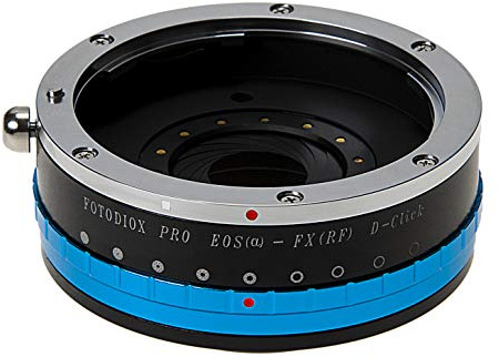 Fotodiox Lens Mount Adapter with Iris, Canon EOS lens to Fujifilm X Camera Body (X-Mount), for Fujifilm X-Pro1, X-E1