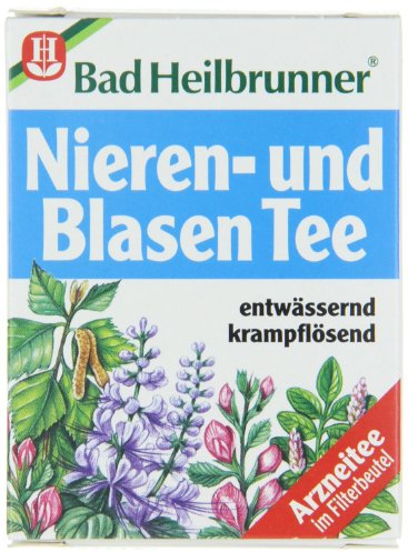 Bad Heilbrunner Nieren plus Blasen Tee, 14.4 g