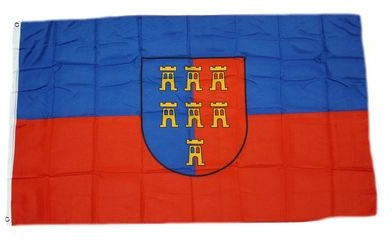 Fahne / Flagge Siebenbürgen Sachsen 90 x 150 cm Flaggen
