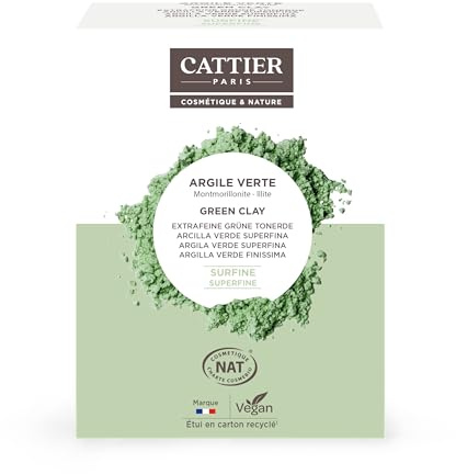 Super Fine Green Clay by Cattier, Paris - 1kg
