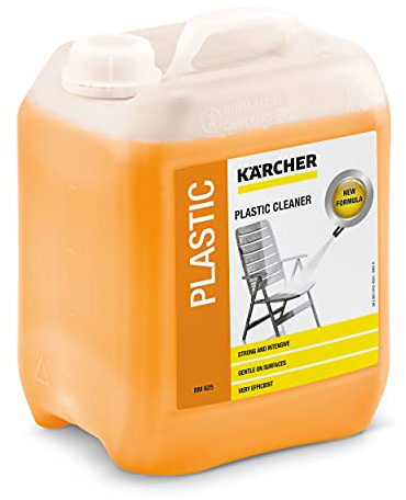 Krcher Plastic Cleaner - 5L Canister - Bote limpiador detergente de lavado para coche 5l, agua a presión