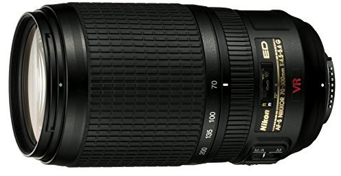 Nikon Lens Nikkor AF-S VR II Zoom 70-300mm f/4.5-5.6G IF-ED, Black (Renewed)