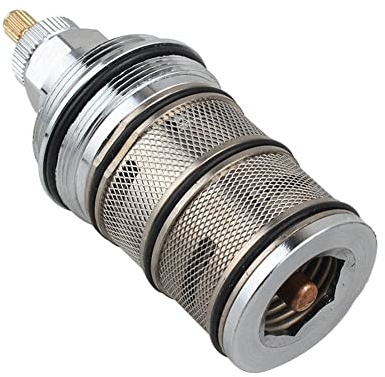 FUBESK Brass Replacement Thermostatic Cartridge Shower Mixer Valve Bar Repair Kit,Bathroom Thermostatic Valve Spool Brass Faucet Cartridge GP0000250 Fitting