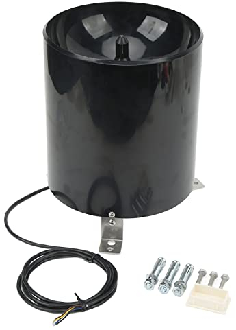 Telituny Sensore Pioggia a Inclinazione con Secchio Basculante, Misuratore Pioggia 485 Impulsi 4.5~30V