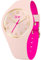 Ice-Watch - ICE duo chic Pink duo - Montre rose pour femme avec bracelet en silicone - 023275 (Small)