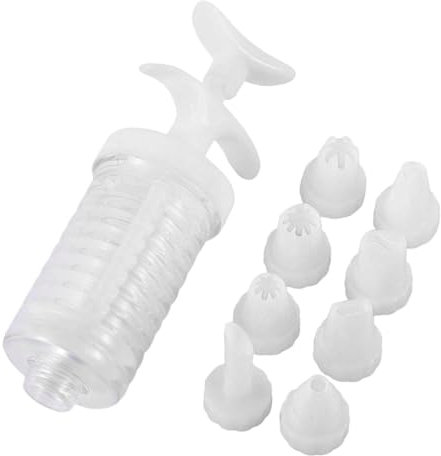 IMIKEYA Kit Decoración Tartas Con Boquillas Reutilizables Inyector De Crema Para Cupcakes y Herramientas De Pastelería Resistentes Para Repostería Casera y Profesional