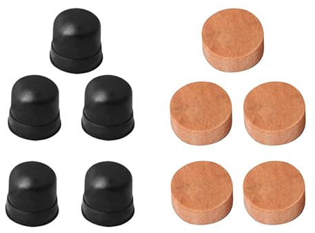 Generic 5Pcs Posaune Spieß Ventil Kork Kork Pad Trompete Korken mit Kork Pad für Trompete