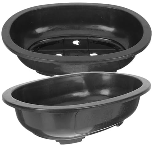 Yardwe Set Di Vasi Decorativi Per Fiori Da Giardinaggio Vasi Bonsai Riutilizzabili Per Piante Da