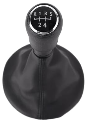NEGRO 5-Gang-Schalthebel-Schaltknauf-Abdeckung, passend for VW, passend for Volkswagen, passend for Transporter T5, T5.1, T6 GP 2003–2019, Gamaschen-Manschetten-Komplettset Schaltsack-Ersatz