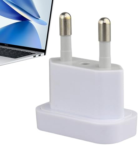 Adaptador De Enchufe UE - Cargador Convertidor Universal,Adaptador para Dispositivos Electrónicos Portátiles En Viajes Francia Europa Alemania Corea Estancia En El Extranjero