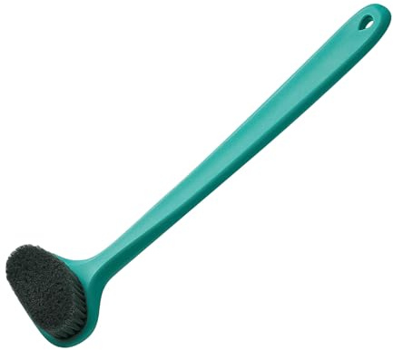 TOYZFRIENDY Spazzola Per Doccia e Corpo Manico Lungo, Spazzola Esfoliante Per La Schiena, Setole Di Media Rigidità, Massaggio e Pulizia Pelle, Accessorio Bagno Per Uso Domestico