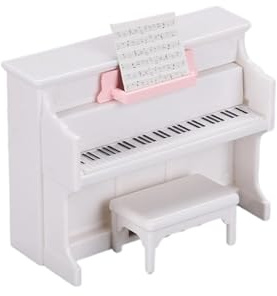 Coffrets De Figurines D'instruments De Musique Modèle Miniature De Piano Scène À Faire Soi Même(2)