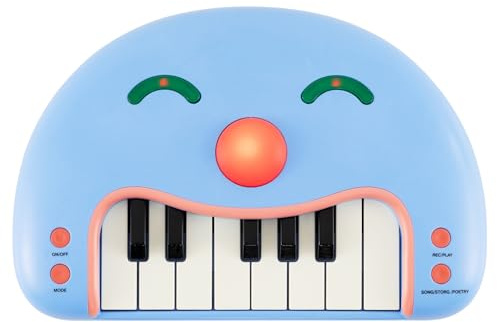 COSTWAY 13-Tasten Kinder Keyboard, Baby Klavier mit Musik & Licht, tragbares Musikinstrument, Spielzeugklavier Lernspielzeug für Kinder ab 1 Jahr