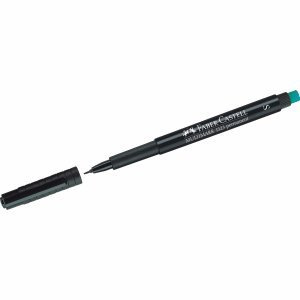 Faber Castell Folienschreiber permanent S schwarz