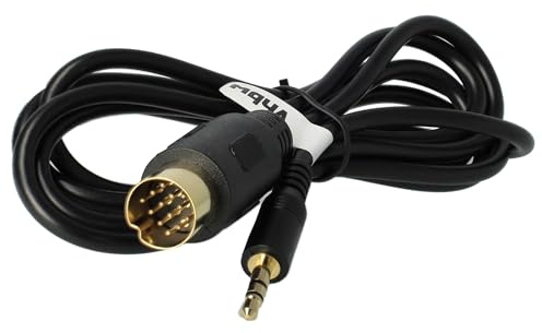 vhbw AUX Audio Adapter Kabel KFZ Radio kompatibel mit Kenwood | Auto, Autoradio (140 cm) mit CD-Wechsleranschluss