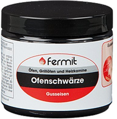 Kochplatten Elektroplatten Reiniger Ofenschwärze inkl. Microfasertuch zum Auftragen (Schwarzpaste 880 ml)