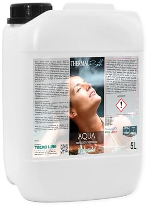 Thermal Bath BALSAMIC, Acqua TERMALE per Piscina e Spa Idromassaggio - 5 LT | Con Magnesio, Potassio e Iodio per Piscina e Spa di tutte le marche