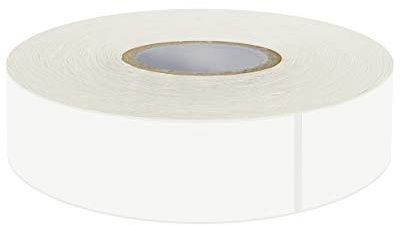 500 etichette bianche per congelatore, resistenti a olio e acqua, con linea di perforazione, per contenitori alimentari, organizzazione della dispensa.