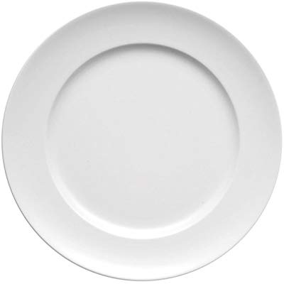 Sunny Day 10850-800001-10227 - Juego de platos llanos (2 unidades, 27 cm), color blanco