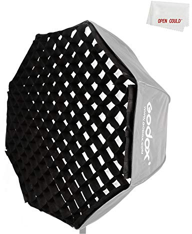 Softbox Octagonal de 95 cm para Godox con Rejilla - Compatible con Montaje Bowen y Paraguas