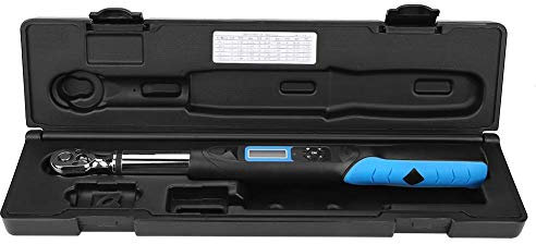 Samnuerly Llave Digital 3/8'' 30N.m Llave Digital Llave electrónica con Cabeza de carraca Llave electrónica de torsión de Alta precisión Llaves inglesas