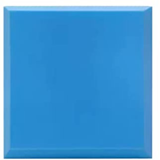 GARMEC Panneau d'isolation phonique Ignifuge d'intérieur Auto-adhésif en Coton insonorisant de Mur de Coton insonorisant (Color : Blue, Size : 50x50x7cm)