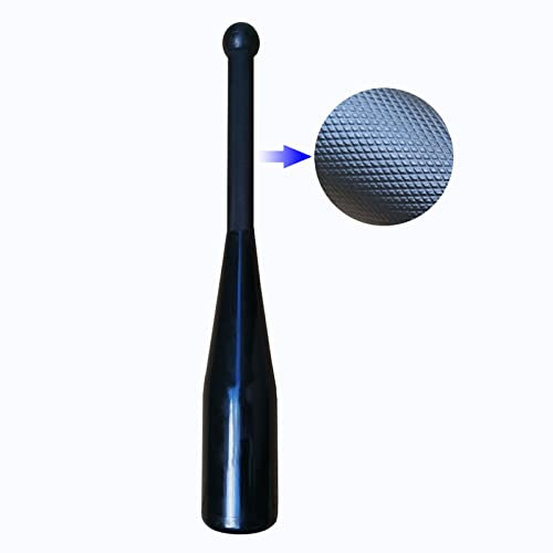 MBROS Clubs Indiens antidérapants Noirs, 2 LB/5 LB/10 LB/15 LB/20 LB/25 LB/35 LB/45 LB, clubbell de réglage des épaules, Club Lourd en Acier de Musculation