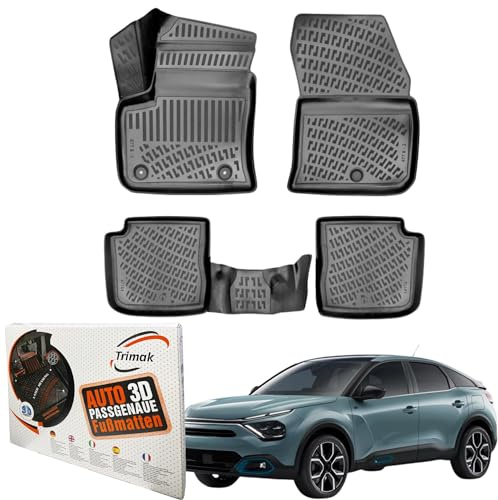 Trimak Alfombrillas 3D para Citroen e-C4 eléctrico 2020-2023