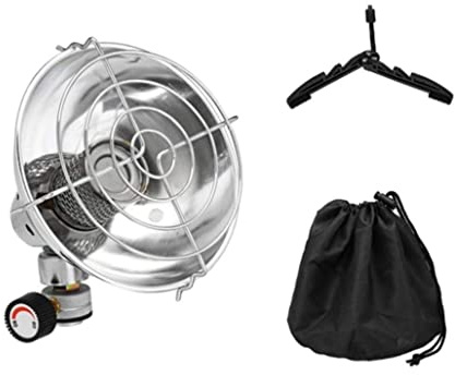 Portable Gas Heater Tent Heating Wamer Camping Stove Warmer Mini Camping Tent Warmer Propane Butane Heating Stove with Stand Storage Bag