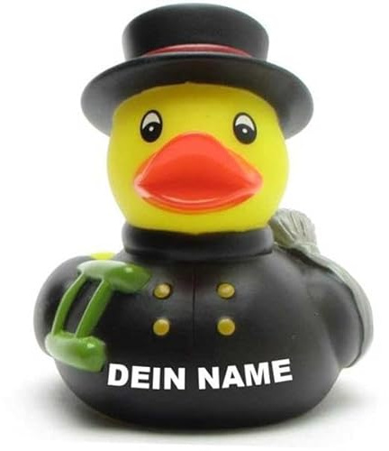 DUCKSHOP Badeenten - personalisierbar (Schornsteinfeger Ente)