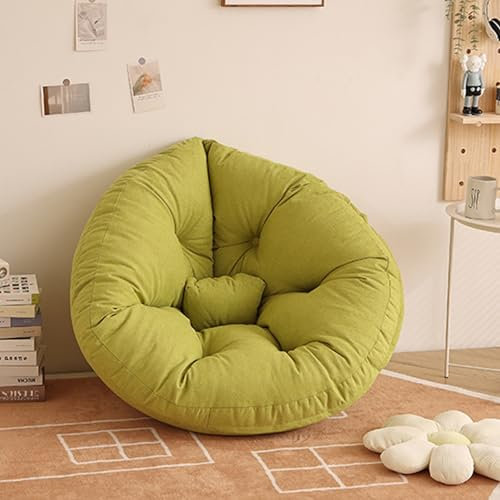 MIAOMI Hängesessel Kissen, Rückenkissen Ersatzkissen für Hängesessel Auflage Hängeschaukel Kissen für Terrassenstühle Gartenstühle Kissen Verdicktes Garten-Hängesesselkissen(Verde,150x80cm)
