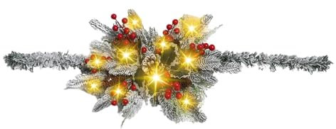 Ornamenti natalizi per cassetta delle lettere – Decorazioni natalizie per cassetta della posta, decorazioni natalizie multifunzione | ornamenti natalizi affascinanti, ghirlande natalizie, decorazioni