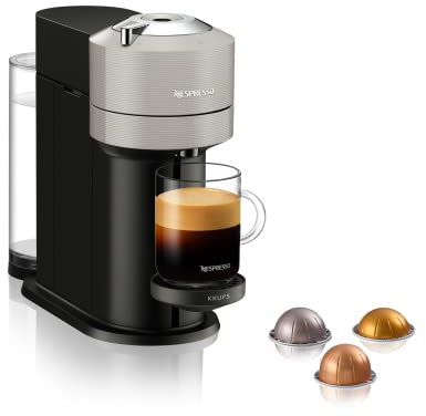 RVVUPNVJ Coffee Machine with Milk Frother by (Bundle) (Vertuo next Light Grey) Interesting