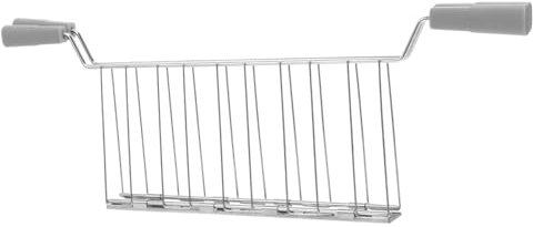 FUNOMOCYA Toastständer Aus Edelstahl Für Toaster Toastregale Aus Robustem Material Toastmaschinenzubehör Zum Warmhalten Kompakt Und Einfach Zu Reinigen Für Frühstücksmaker Und Brotbackautoma