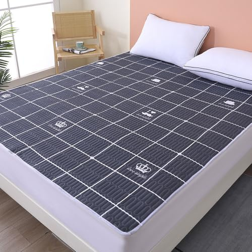 Hearda Alèses de Lit Absorbantes Lavable Grand Alèses Réutilisable pour Incontinence Adultes Enfants Protège Matelas Imperméable, Coussins de Chaise pour Incontinence (Anthracite,200x230cm)